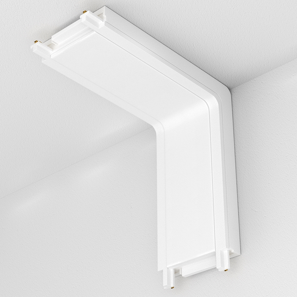 Łącznik-L do magnetycznych szyn Radity TRA084CI-11W biały