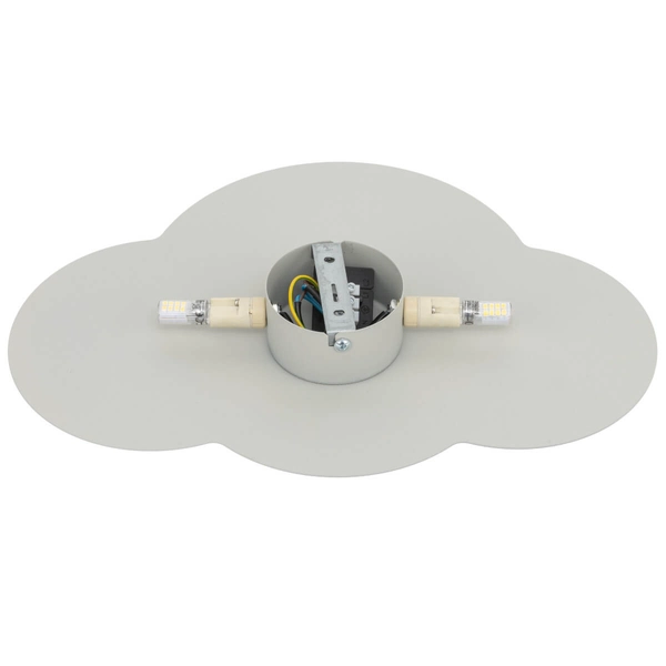 Kinkiet naścienny Cloud 5886 do pokoju dziecięcego chmurka beżowy