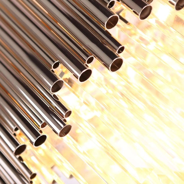 LAMPA wisząca VOGUE P0284 Maxlight kryształowa OPRAWA zwis sople crystal glamour złote przezroczyste