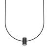 Zwisająca lampa metalowa No.C 5086 Shilo regulowana 58cm nad stół czarny