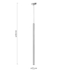 1-fazowa lampa szynowa Tracer 10818 zwis sople metalowa czarny