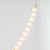 Lampa zwisająca MOCA LE44208 LED 48W 3000K pearl bubbles biała złota