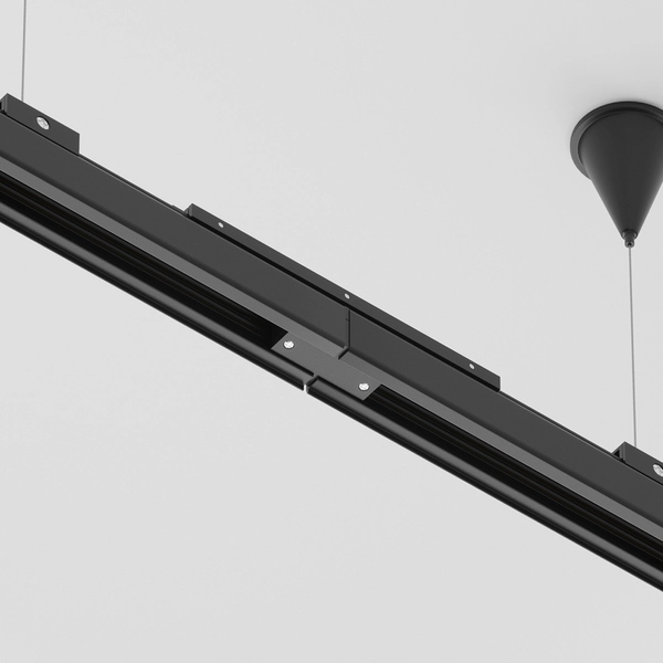 Bezpośrednia złączka do trójobwodowego systemu szynowego Trinity TRA005CI-31B Maytoni czarna