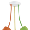 Lampa dziecięca sufitowa Wire 2106 TK Lighting z tkaniny kolorowa