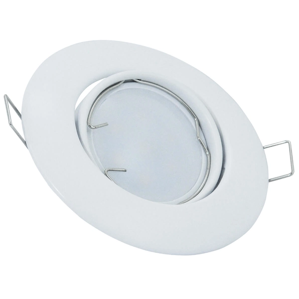 Zestaw 3 wpustów do zabudowy Olin białe lampy wpuszczane