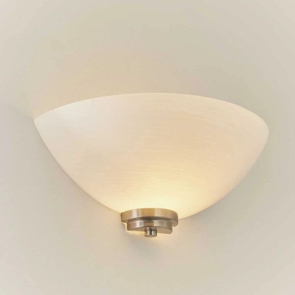 Lampa ścienna Welles WELLES-1WBSC Endon do przedpokoju biały chrom