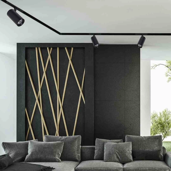 Sufitowa lampa tuba Magnetic Track ML8927 LED 10W 3000K magnetyczna czarny