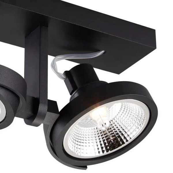 Reflektorowa Lampa sufitowa Master ACGU10-184-N regulowany downlight czarny