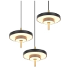 Potrójna zwisająca lampa Keaton 340230380 LED 10W 2300-4000K czarny