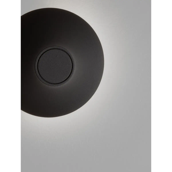 Oczko ścienne ledowe QUERILO LE75185 LED 11W 3000K IP54 czarna