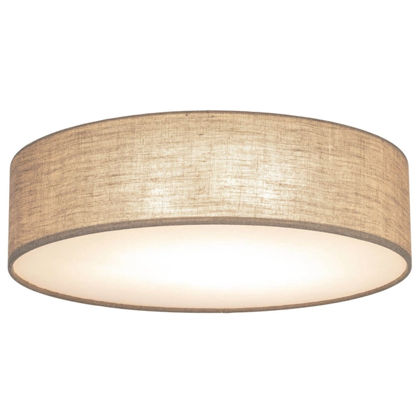 Nasufitowa lampa do jadalni Earth 10166 round okrąg biała beżowa