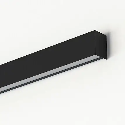 Ścienna ledowa lampa STRAIGHT 7596 LED 11W 3000K czarna