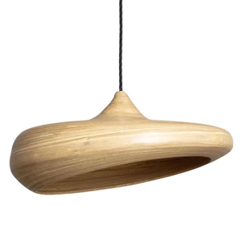 Lampa wisząca japandi Bamboo ABR-LW4B-E27 Abruzzo skandynawska brązowy