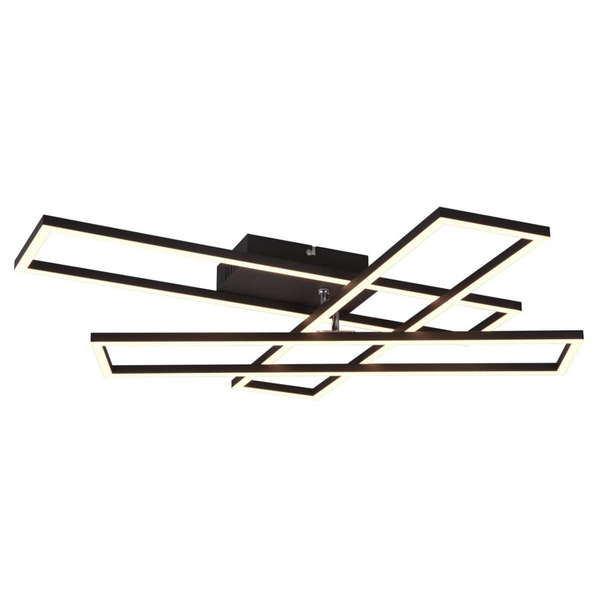Plafon TESSORA DL132-64423 RL Light LED 36W 2700-6000K geometryczny czarny