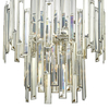 Wisząca lampa na łańcuchu ODILE ODI0620 glamour szampański przezroczysty