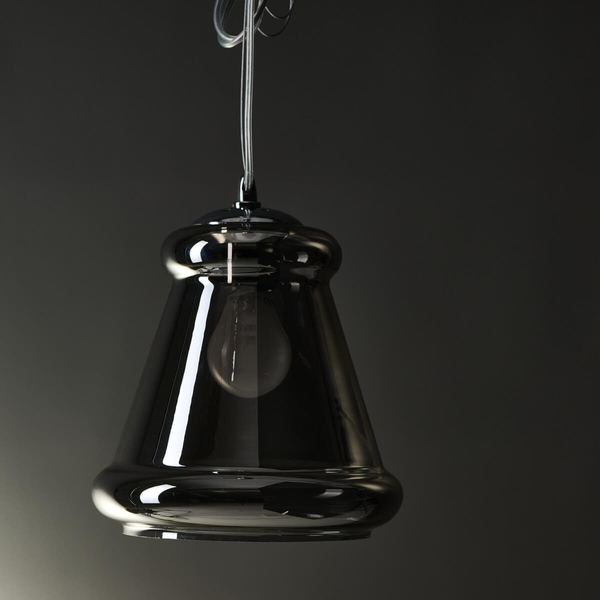 Zwieszana lampa salonowa Ken AZ0453 Azzardo zwis transparentna