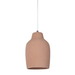 Ceramiczna wisząca lampa Nora 41381 do kuchni mocca