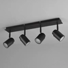 Sufitowa lampa regulowana BRISA DL432880400 IP44 tuby czarny