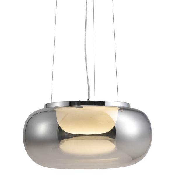 Lampa wisząca Galactic AZ3160 Azzardo LED 18W 3000K do sypialni chrom