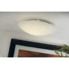 Okrągły plafon do salonu STANDARD 25326001 do kuchni biały