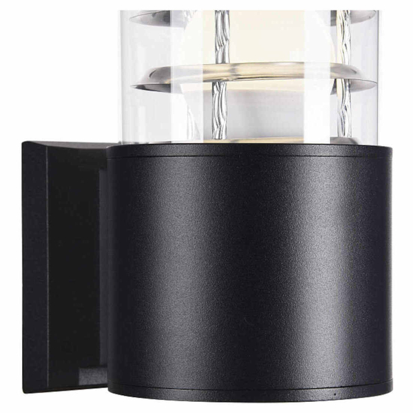 Ogrodowa LAMPA ścienna BRONX O576WL-01B Maytoni elewacyjna OPRAWA zewnętrzna outdoor IP54 czarna