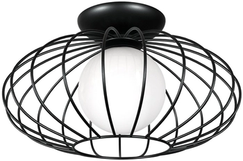 Lampa sufitowa KRONOS MLP4425 druciana do salonu czarna