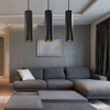 LAMPA wisząca LATI 307583 Polux metalowa OPRAWA listwa ZWIS tuby czarne