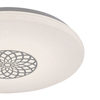 Sypialniana lampa sufitowa Ophelia 5364 LED 24W 3000-6500K pilot chrom