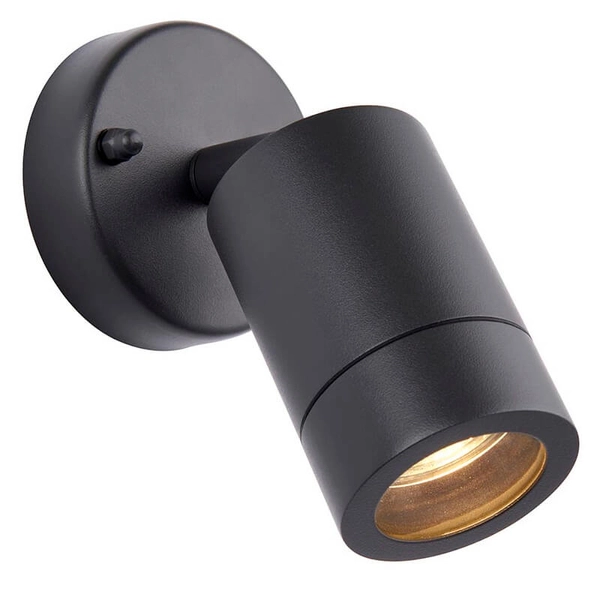 Tarasowa lampa ścienna Palin 78416 regulowana tuba IP44 antracyt