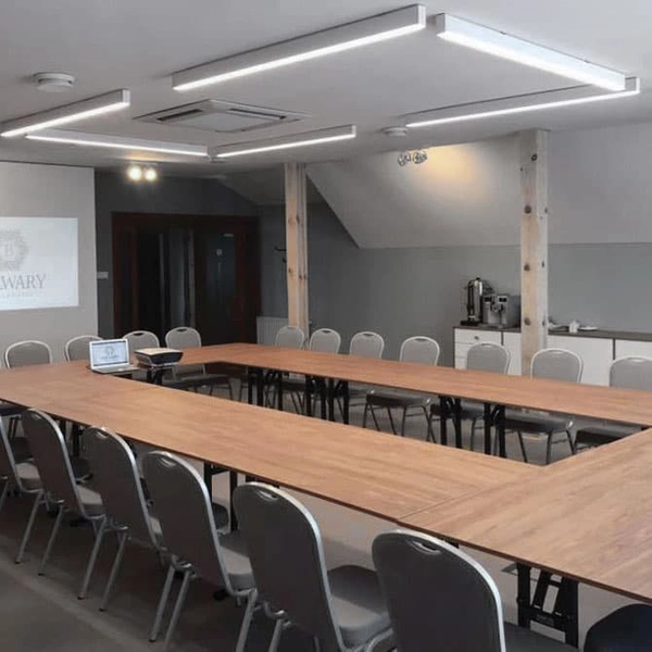 Lampa natynkowa liniowa Lupinus 3115005102-1 Elkim LED 24W 3000K biała