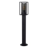 Zewnętrzna lampa stojąca Griffin 2218158047 IP44 czarny przydymiony