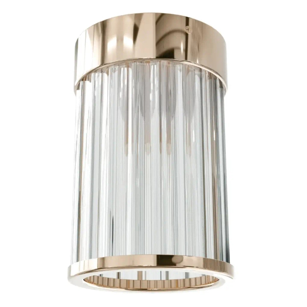 Sufitowa lampa do salonu Fiatto PL Gold 8 OR86089 szklana złota