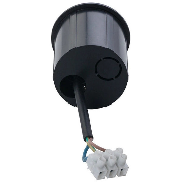 Wpust LAMPA zewnętrzna CIRCLET LED 8163 Nowodvorski ścienna OPRAWA stropowa outdoor LED 3W 3000K metalowa IP54 czarna