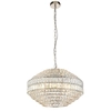 Wisząca lampa glamour L&-199155 crystal srebrny przezroczysty