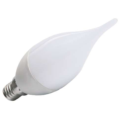 Płomykowa ŻARÓWKA świecznikowa MDECO SLP1124 LED E14 C37 6W 550lm 230V candle biała neutralna