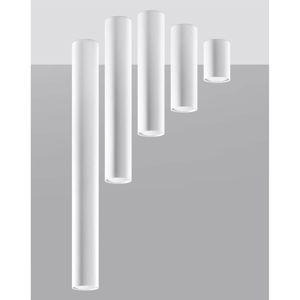 Metalowa lampa sufitowa SL.0996 salonowy dwonlight biały