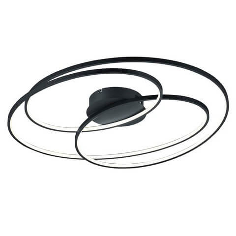 Salonowa lampa sufitowa GALE 673918032 LED 50W 3000K czarny