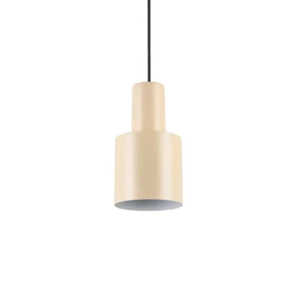 Beżowa lampa Agudo 319400144 tuba sufitowa z regulacją 1x10W E27