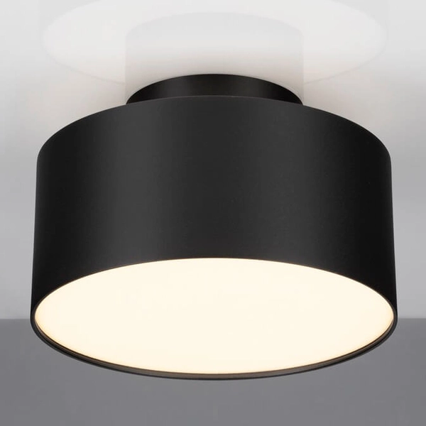 Okrągła lampa nasufitowa ALVEAR LE44384 LED 24W 3000K czarny