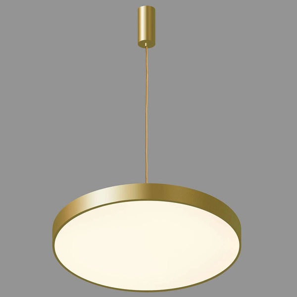 Wisząca lampa metalowa ORBITAL 5361-860RP-GD-3 zwis LED 24W 3000K złoty