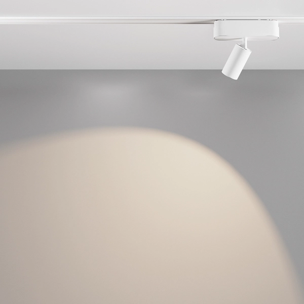 Szynowa lampa magnetyczna ścieżka świetlna Focus TR103-1-5W4K-M-W LED 5W 4000K biała