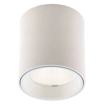 Lampa sufitowa Tub C0155 metalowa natynkowa LED 7W 3000K biała OUTLET