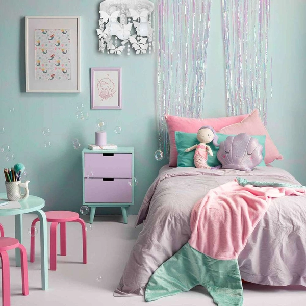 Plafon ANGELICA MLP1164 Milagro okrągła dziecięca motylki crystal białe