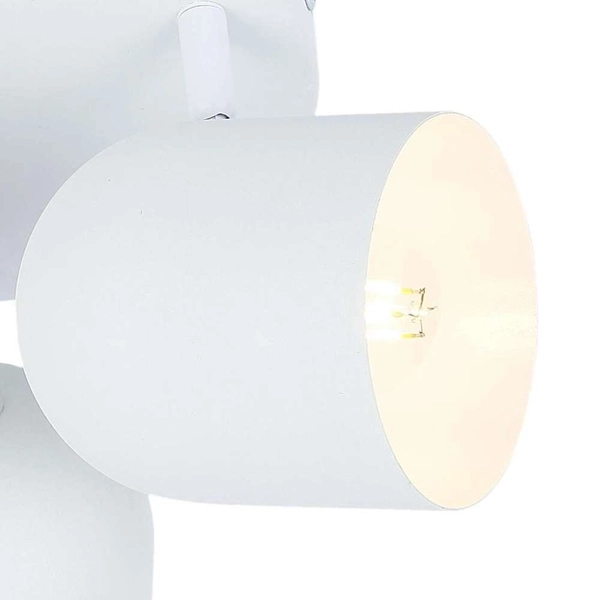 LAMPA sufitowa AZURO 98-63274 Candellux metalowa OPRAWA spot regulowane reflektorki białe