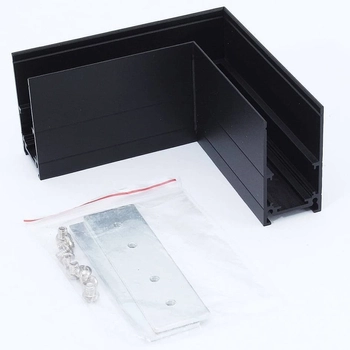 Łącznik kątowy do szyn magnetycznych natynkowych 464 Domeno LED czarny