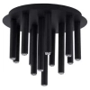 LAMPA sufitowa STALACTITE 8355 Nowodvorski metalowa OPRAWA tuby plafon sople czarne