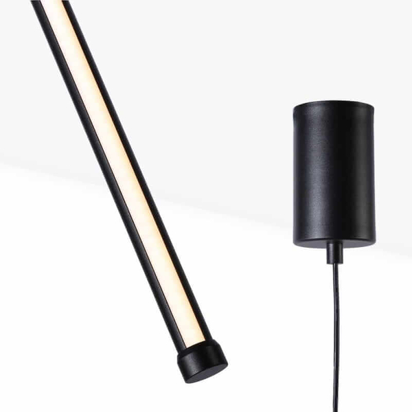 Sypialniana lampa wisząca Linea ABR-AVOLA-10W Abruzzo LED 10W 3000K czarny
