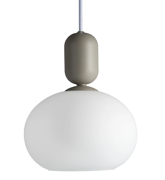 Wisząca lampa Notti 2011003010 Nordlux opalowe szkło kulista biała