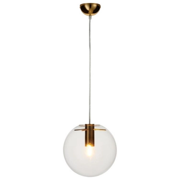 Lampa wisząca Tonda ST-8722P-S gold Step ball kula przezroczysta