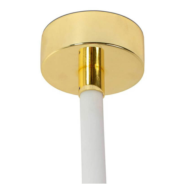 Lampa wisząca Lasso MSE1501100494 LED 65W 3000-4000K 6m wąż biała złota